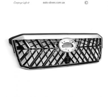 Grill Toyota Land Cruiser 300 - type: tr sport without logo фото 1