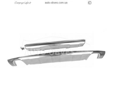 Front and rear linings Mercedes GLK class x204 2008-2012 - type: stainless steel фото 2