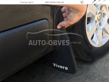 Mudguards Opel Vivaro -type: front 2pcs, without fasteners фото 4