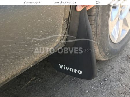 Mudguards Opel Vivaro -type: front 2pcs, without fasteners фото 3