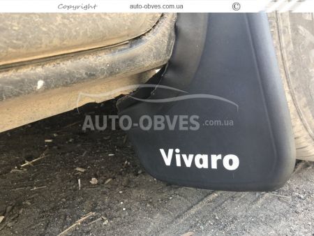 Mudguards Opel Vivaro -type: front 2pcs, without fasteners фото 2