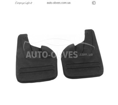 Mudguards Toyota Hilux 2012-2015 -type: front 2pcs, medium quality, without fasteners фото 1