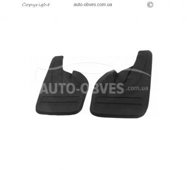 Mudguards Toyota Hilux 2012-2015 -type: front 2pcs, medium quality, without fasteners фото 0