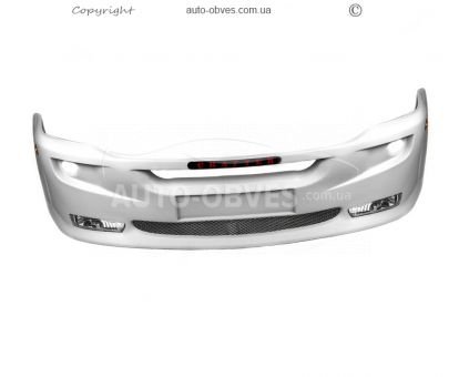 Front bumper Volkswagen Crafter 2011-2016 - type: era straight, for painting фото 2