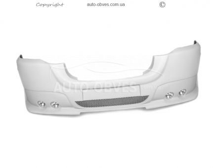 Front bumper Volkswagen Crafter 2006-2011 - type: 4 lights for painting фото 2