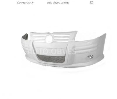 Front bumper Volkswagen Caddy 2004-2010 - type: overlay, for painting фото 1