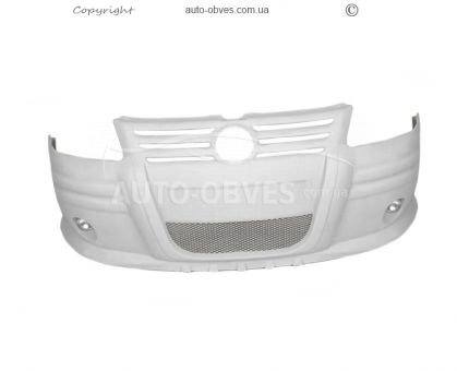 Front bumper Volkswagen Caddy 2004-2010 - type: overlay, for painting фото 2