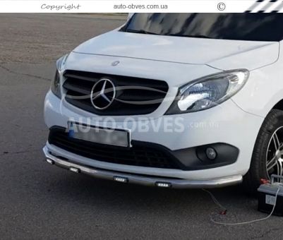 Single bar Mercedes Citan - type: with diodes фото 2