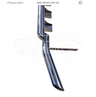 Bumper protection Lexus GX 460 - type: model, with plates фото 8
