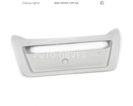 Front lip Opel Vivaro 2001-2007 - type: for painting фото 2