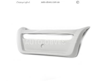 Front lip Opel Vivaro 2001-2007 - type: for painting фото 0