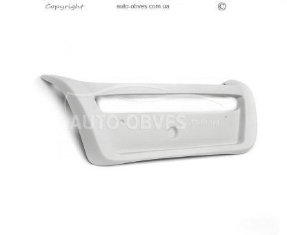 Front lip Opel Vivaro 2001-2007 - type: for painting фото 1