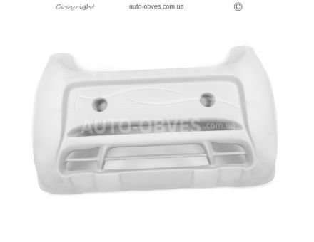 Front lip Volkswagen Caddy 2004-2010 - type: under painting фото 2