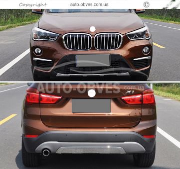 Front and rear linings BMW X1 F48 2015... - type: 2 pcs фото 3