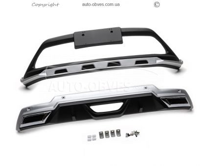 Toyota C-HR front and rear pads - type: v2 2 pcs, plastic фото 1