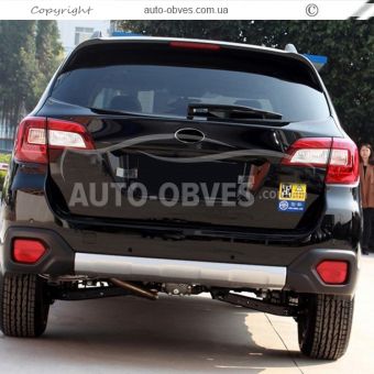 Передня та задня накладки Subaru Outback 2015-2019 - тип: v1 2 шт фото 4