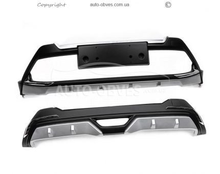 Toyota C-HR front and rear pads - type: v2 2 pcs, plastic фото 2