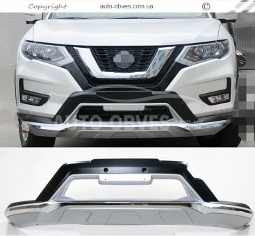 Передня та задня накладки Nissan X-trail T32, Rogue 2017-2021 - тип: v4 фото 4