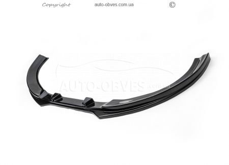 Front skirt lip Ford Transit 2014-2018 - type: abs фото 0