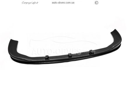 Front lip skirt Renault Trafic 2015-... - type: abs фото 1