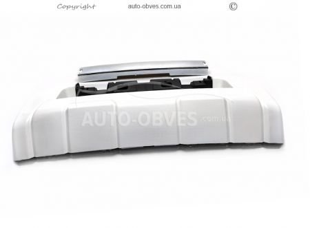 Front cover Toyota Land Cruiser 200 2012-2016 - type: EA-style, without a skirt, white фото 2