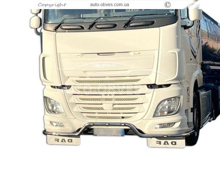 DAF XF euro 6 front bumper arc - additional service: diodes photo 1