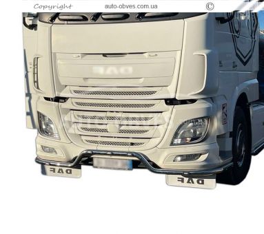 DAF XF euro 6 front bumper arc - additional service: diodes photo 0