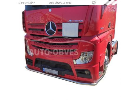 Захист переднього бампера Mercedes Actros MP4 - дод послуга: встановлення діодів фото 15