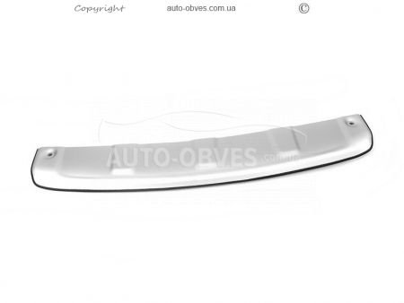 Передняя накладка Volkswagen Tiguan 2007-2010 - тип: нерж фото 1