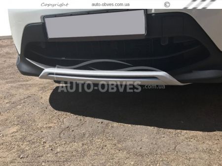 Накладки передняя и задняя Nissan Qashqai 2014-2017 - тип: v2 фото 1