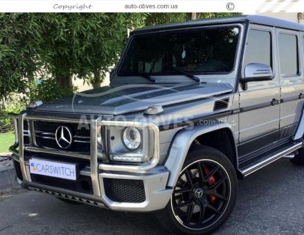 Front bumper protection Mercedes-Benz G class w463 фото 2