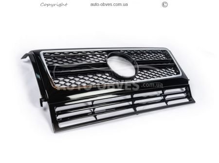 Radiator grille Mercedes G class w463 1990-2018 - type: amg фото 2