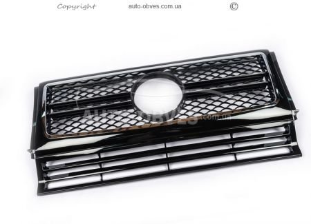 Radiator grille Mercedes G class w463 1990-2018 - type: amg фото 1