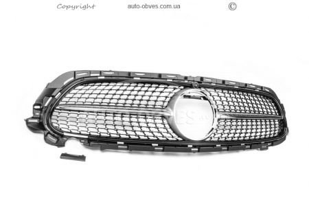 Radiator grille Mercedes E class w213 - type: diamond silver 2020-… фото 1