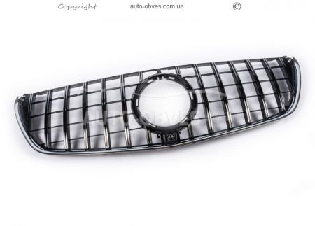 Radiator grille Mercedes w447 - type: GT chrome 2014-2020 for V-class фото 3