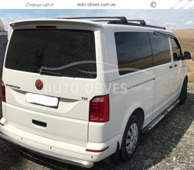 Поперечины на интегрированные рейлинги VW T6 фото 1