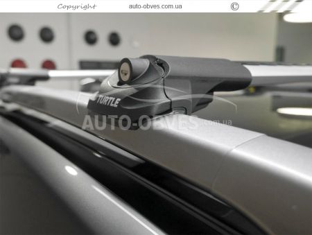 Поперечины Subaru XV 2018-... тип Air-1 цвет: серый фото 4
