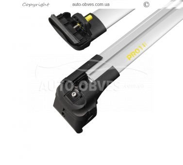Crossbars for integrated roof rails Fiat 500X type: Air-2 color: gray фото 2