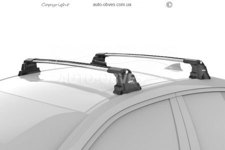 Поперечины Mazda CX5 2017-... - тип: на крышу без рейлингов фото 0