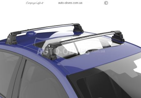 Поперечины Mazda CX5 2017-... - тип: на крышу без рейлингов фото 2