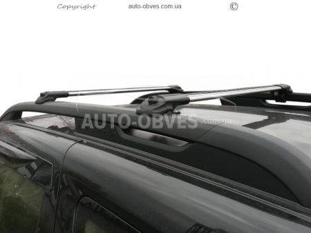Model crossbars with a lock for Duster on high roof rails фото 0