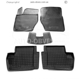 Floor mats Peugeot 308 2007-2013 - type: polyurethane фото 0