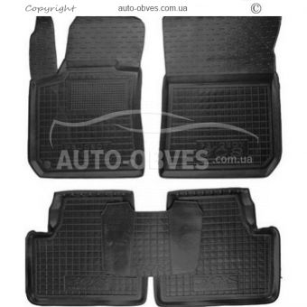 Floor mats Peugeot 308 2014-... UN - type: polyurethane фото 0