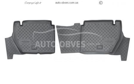 Floor mats Citroen Berlingo 2008-2017 5 doors rear - type: model фото 0