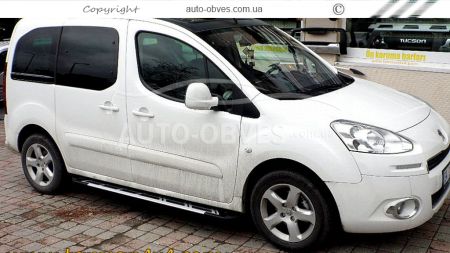 Side steps Citroen Berlingo 2008-2017 - Style: Audi фото 2