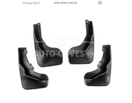 Model mudguards Peugeot 3008 2016-2024 - type: v2 4 pcs фото 2