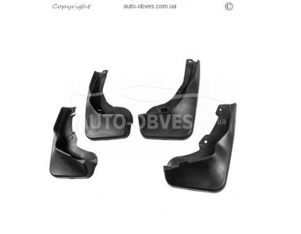 Model mudguards Peugeot 3008 2016-2024 - type: v2 4 pcs фото 0