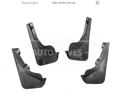Model mudguards Peugeot 3008 2016-2024 - type: v2 4 pcs фото 1