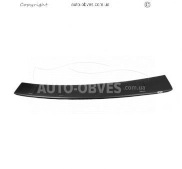 Накладка на задний бампер Peugeot Traveller 2016-… - тип: короткая и средняя база abs фото 0
