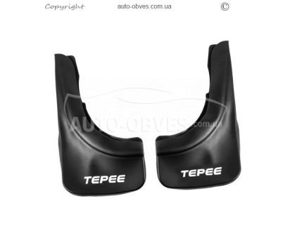 Model rear mudguards Peugeot Partner Tepee 2008-2018 - type: set of 2 photo 2